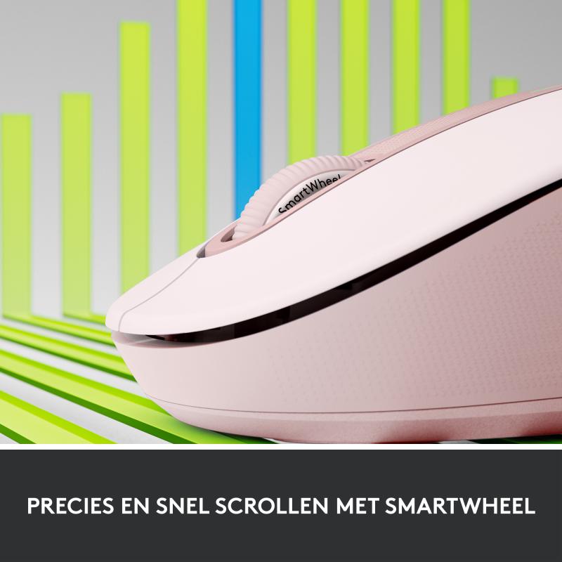 Logitech Mouse M650 L Rose (910-006237) (910006237)