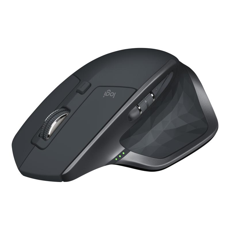 Logitech Mouse MX Master 2S Bluetooth Edition, Graphite (910-007225) (910007225)