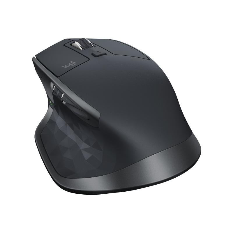 Logitech Mouse MX Master 2S Bluetooth Edition, Graphite (910-007225) (910007225)