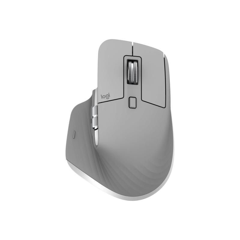 Logitech Mouse MX Master 3 Wireless Mid Grey (910-005695) (910005695)