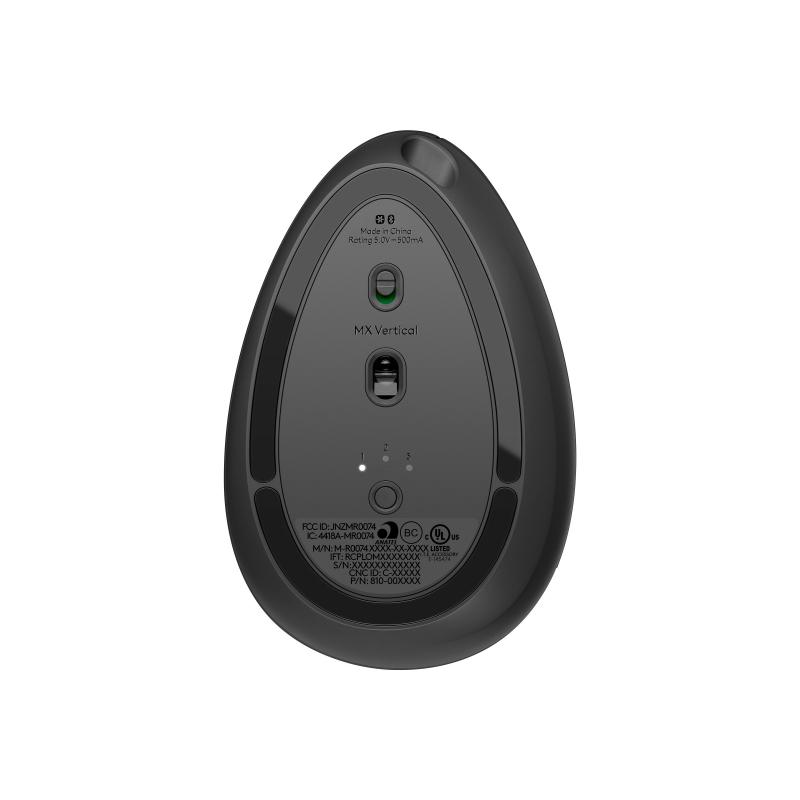 Logitech Mouse MX Vertical wireless Bluetooth optical (910-005448) (910005448)