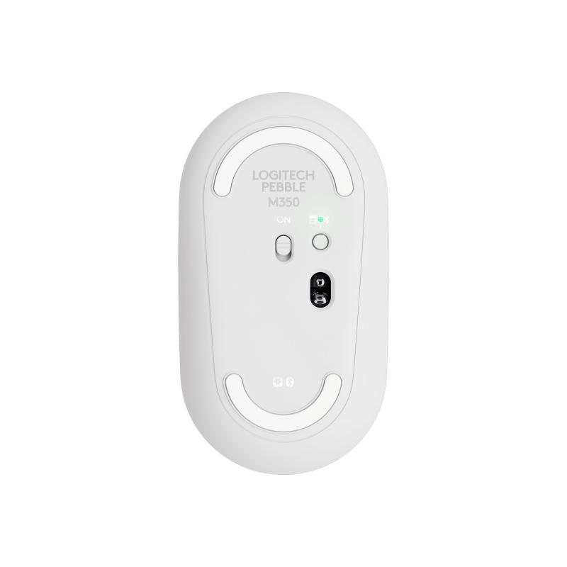 Logitech Mouse Pebble M350 Wireless white (910-005716) (910005716)