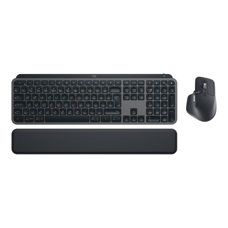 Logitech MX Keys S Combo Tastatur-und-Maus-Set TastaturundMausSet DE (920-011606) (920011606)