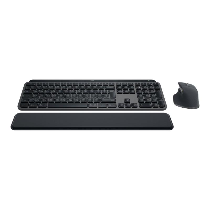 Logitech MX Keys S Combo Tastatur-und-Maus-Set TastaturundMausSet DE (920-011606) (920011606)