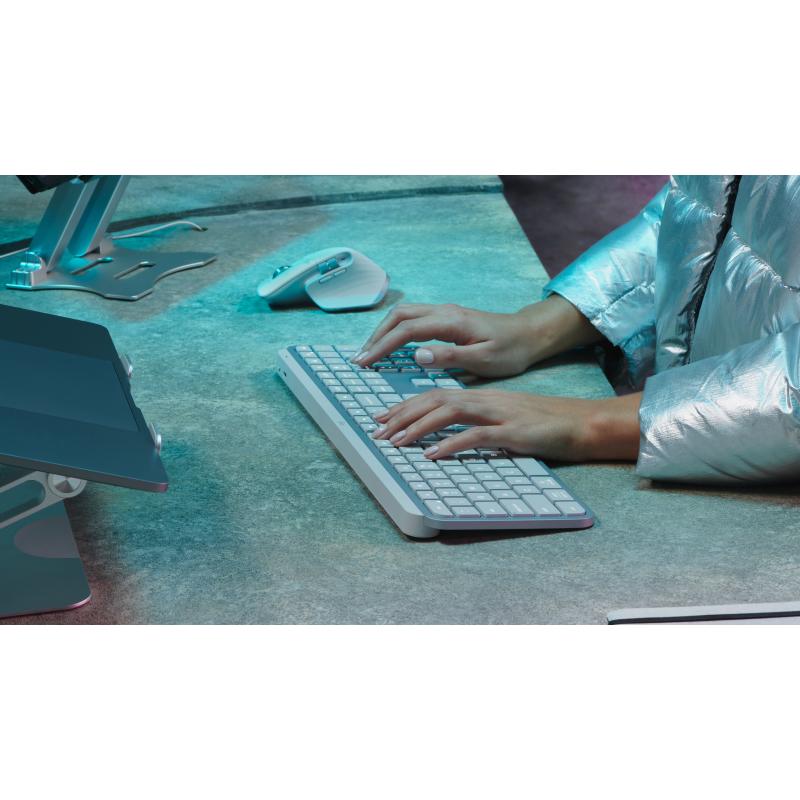 Logitech MX Keys S Tastatur hinterleuchtet DE (920-011566) (920011566)
