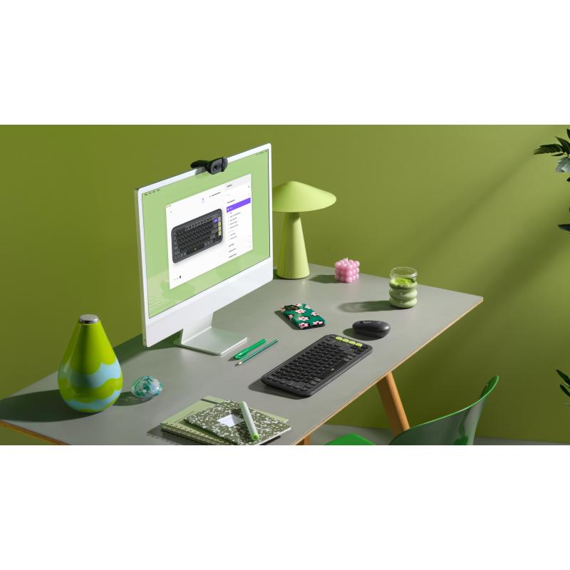 Logitech POP Icon Combo Tastatur-und-Maus-Set TastaturundMausSet DE (920-013106) (920013106)