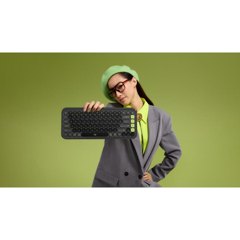 Logitech POP Icon Combo Tastatur-und-Maus-Set TastaturundMausSet DE (920-013106) (920013106)