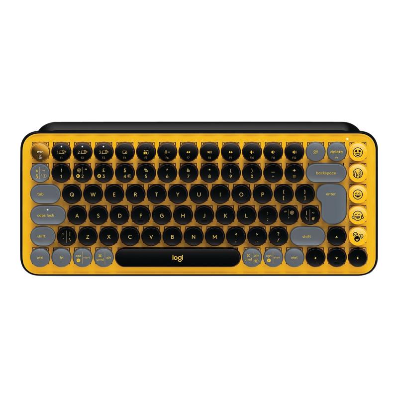 Logitech POP Keys Tastatur kabellos Bluetooth LE, Bluetooth 5 1 Logitech1 Logitech 1 (920-010719) (920010719)