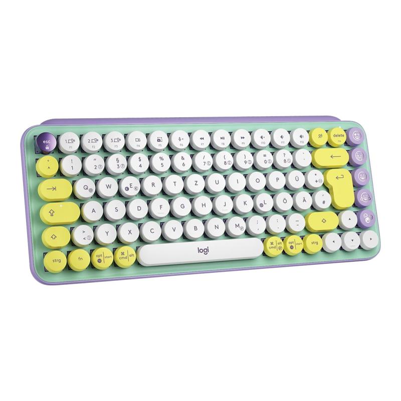 Logitech POP Keys Tastatur kabellos Bluetooth LE, Bluetooth 5 1 Logitech1 Logitech 1 (920-010720) (920010720)