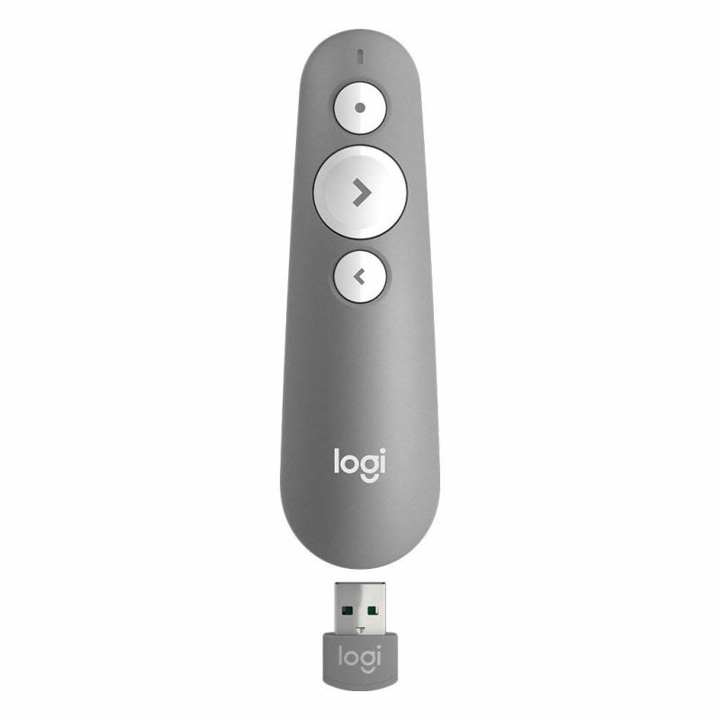 Logitech for business Presenter R500s medium grey (910-006520) (910006520)