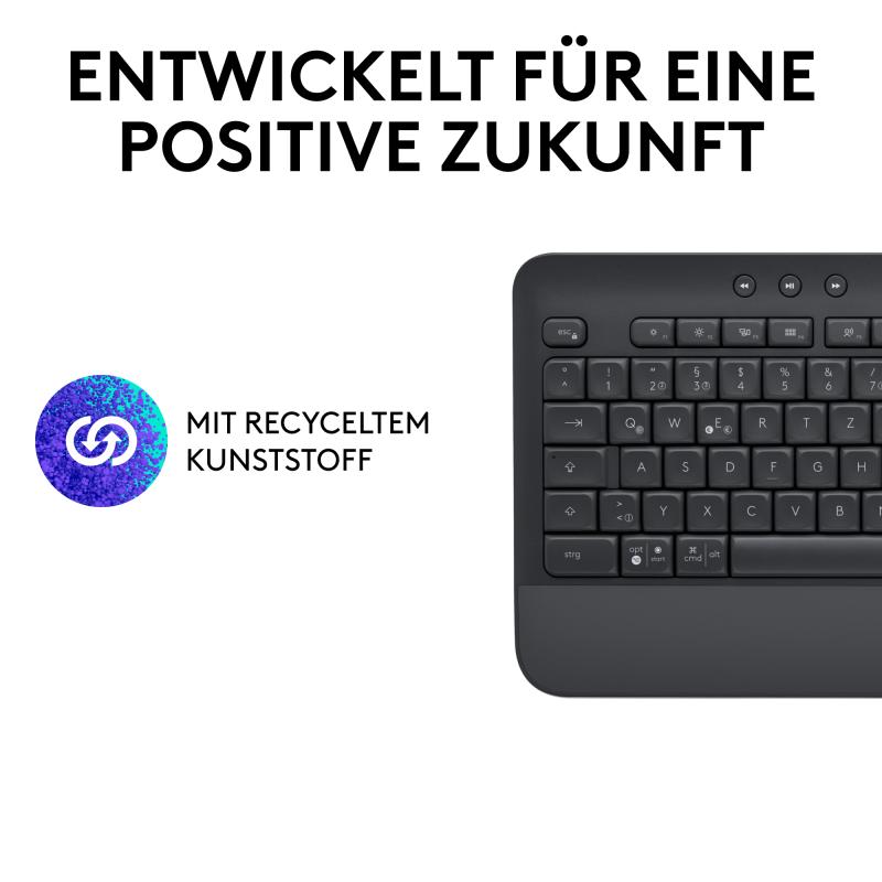 Logitech Signature Tastatur kabellos DE (920-010913) (920010913)