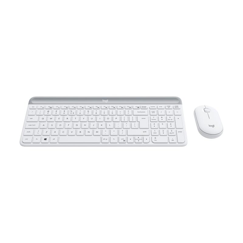Logitech Slim Wireless Combo MK470 T -und-M -Set T undM Set Logitech-und-M Logitech -und-M white (920-009205) (920009205)