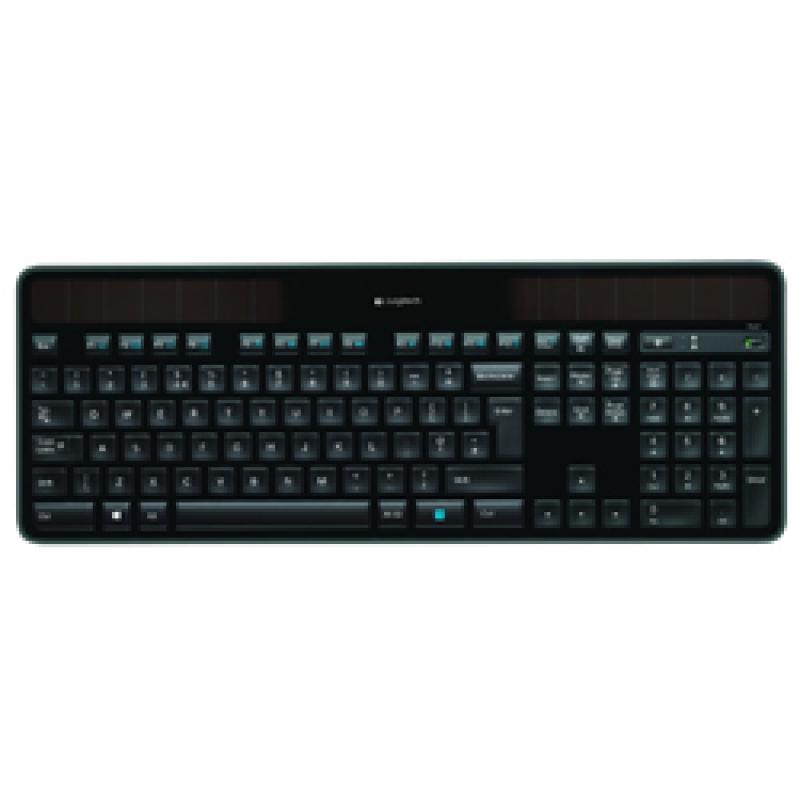 Logitech Solar Keyboard K750 Wireless DE-Layout DELayout (920-002916) (920002916)