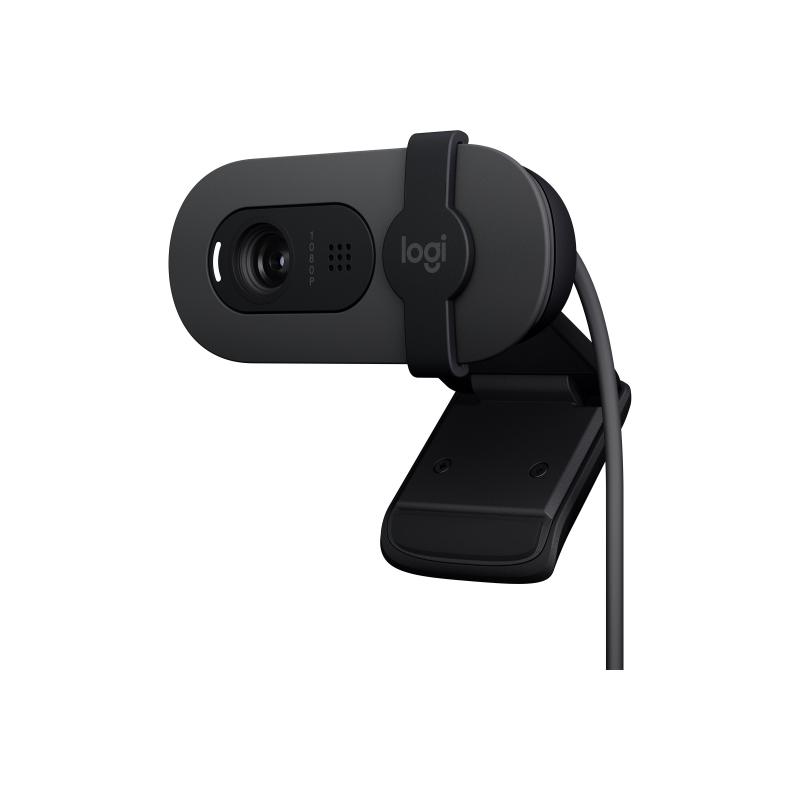 Logitech Webcam BRIO 100 black Schwarz (960-001585) (960001585)
