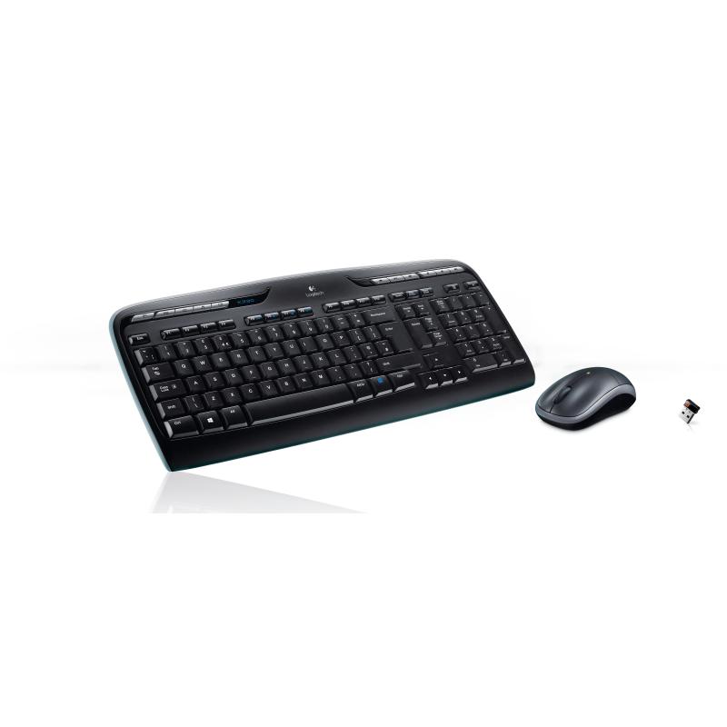 Logitech Wireless Combo MK330 Tastatur-und-Maus-Set TastaturundMausSet US (920-003989) (920003989)