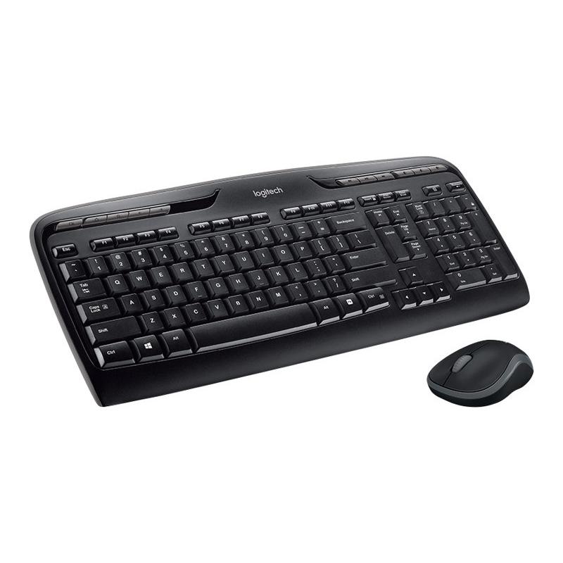 Logitech Wireless Combo MK330 Tastatur-und-Maus-Set TastaturundMausSet US (920-003989) (920003989)