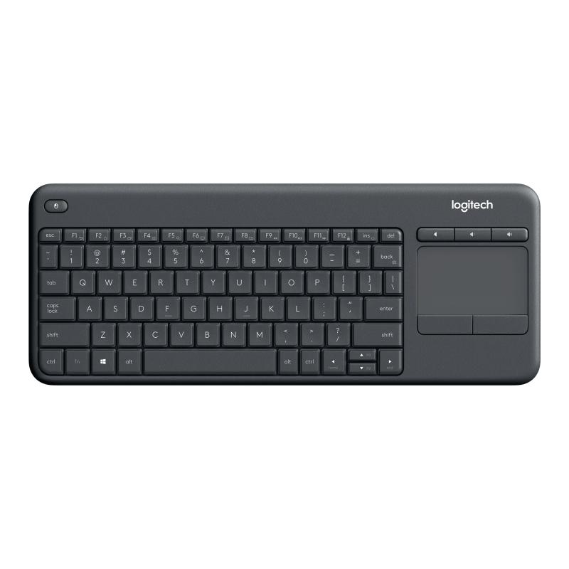 Logitech Wireless Touch Keyboard K400 Plus Tastatur DE (920-007127) (920007127)