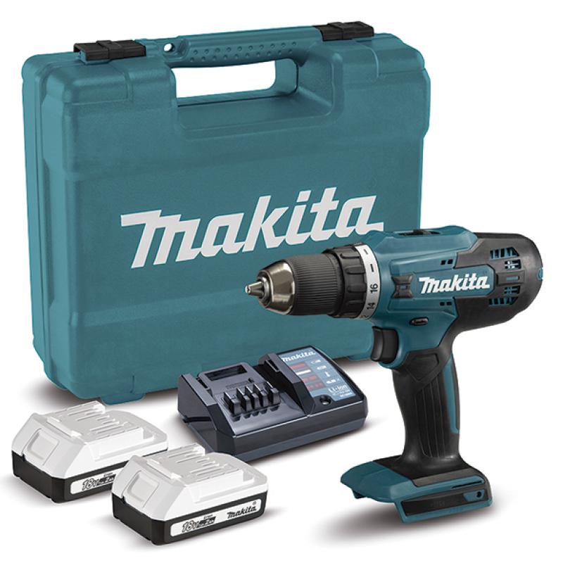 Makita Cordless Drill Driver 18V 2Ah DF488DW (DF488D004)