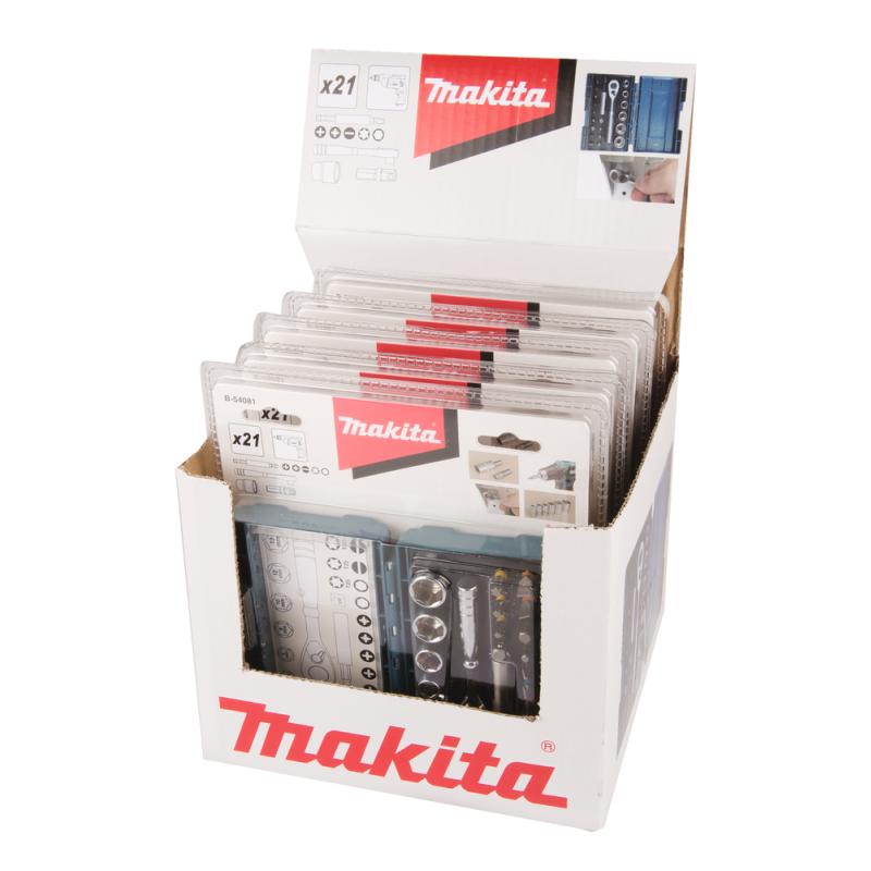 Makita Screw Bit and Ratchet Set 19pcs B-54081 B54081 (B-54081)