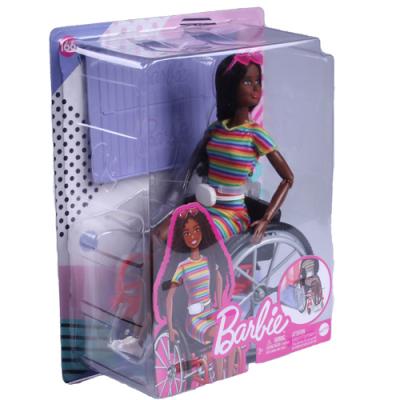 Mattel Barbie Fashionistas Barbie Afro-Amerikanisch AfroAmerikanisch im Rollstuhl ( GRB94)