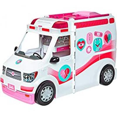 Mattel Barbie Krankenwagen Spielset (FRM19)