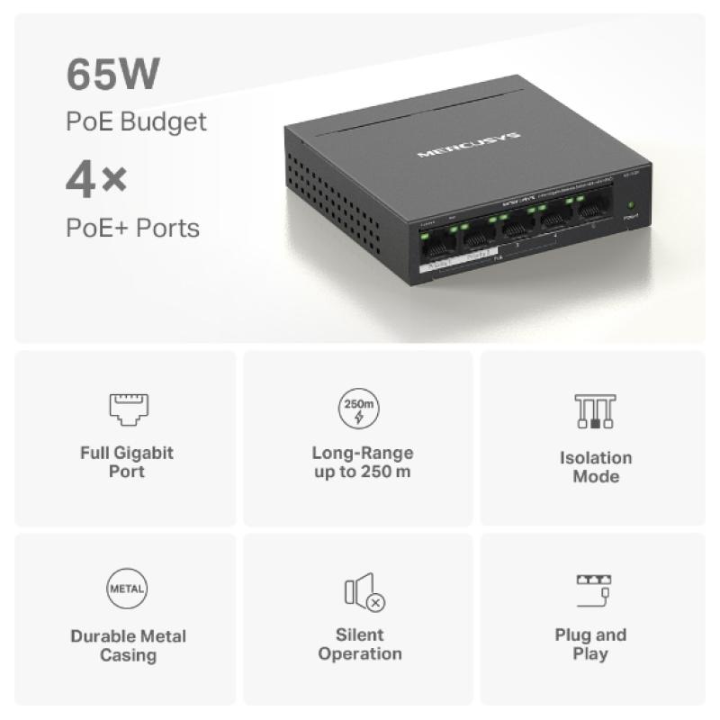 Mercusys Switch (MS105GP)