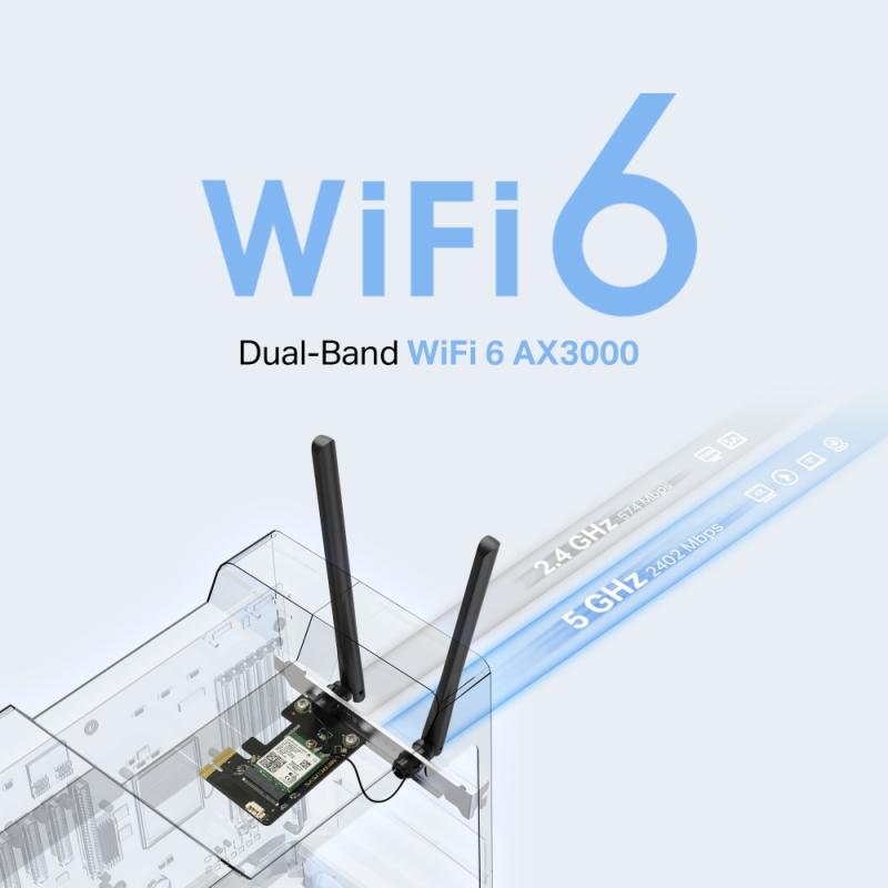 Mercusys WLAN-Karte WLANKarte (MA80XE)