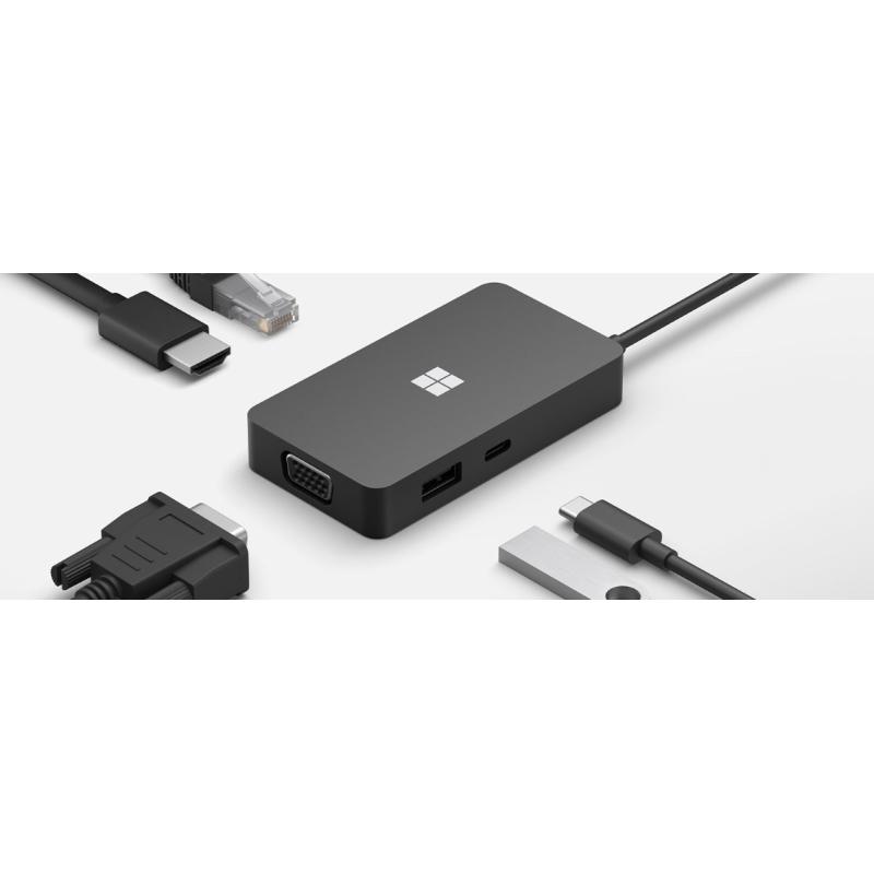 Microsoft Docking Station USB-C USBC Travel Hub (1E4-00002) (1E400002)