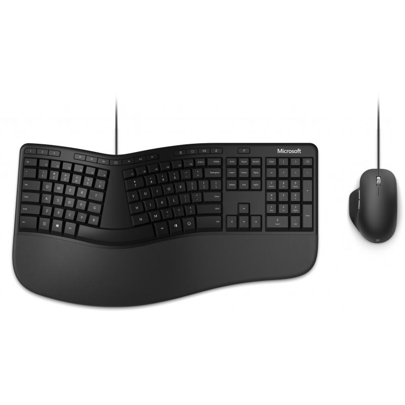 Microsoft Ergonomic Desktop Tastatur-und-Maus-Set TastaturundMausSet (RJU-00006) (RJU00006)