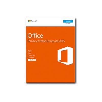 Microsoft Office Home & Business 2016 32-bit x64 32bit x64 WIN FPP-Medialess FPPMedialess P2 French (T5D-02840) (T5D02840)