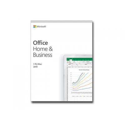 Microsoft Office Home & Business 2019 Medialess P6 Englisch (T5D-03308) (T5D03308)