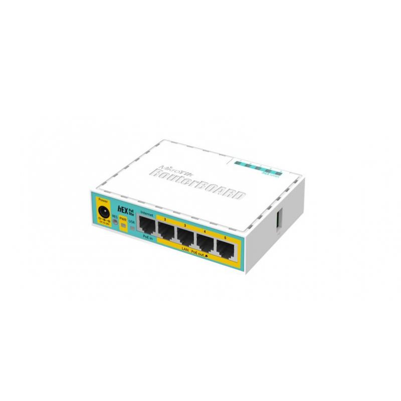 MikroTik Router hEX PoE lite RB750UPr2 (RB750UPR2)