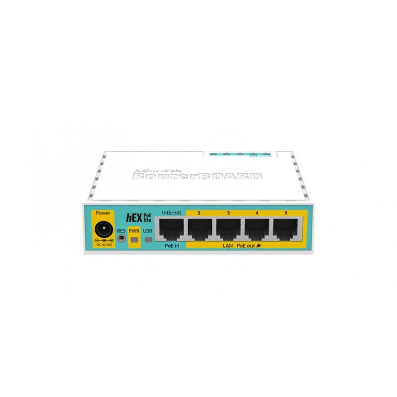 MikroTik Router hEX PoE lite RB750UPr2 (RB750UPR2)