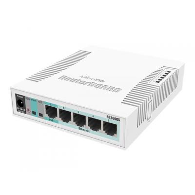 MikroTik Switch RB260GS (CSS106-5G-1S) (CSS1065G1S)