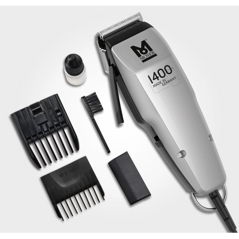 Moser Hair Clipper 1400 silver Edition (1406-0458) (14060458)