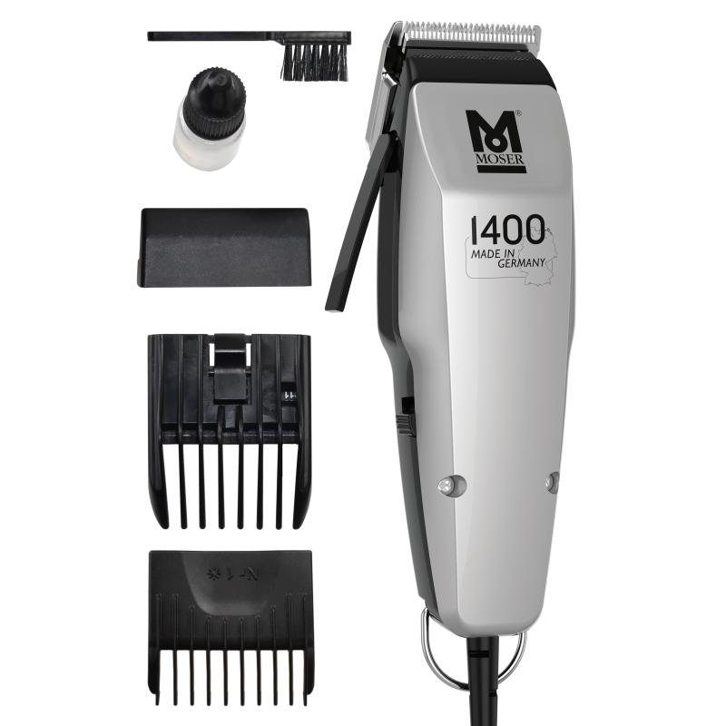 Moser Hair Clipper 1400 silver Edition (1406-0458) (14060458)