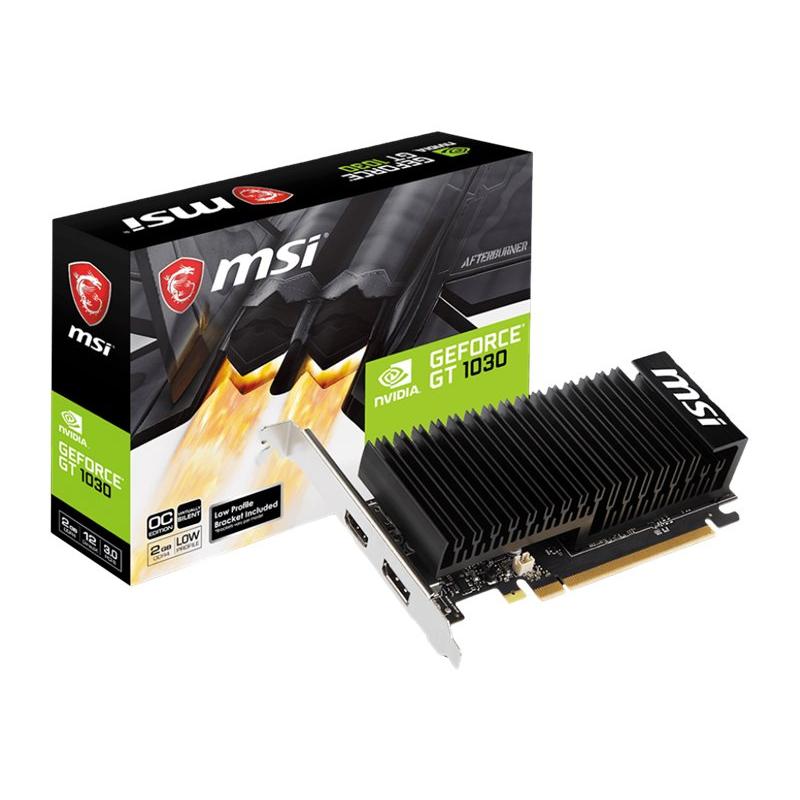MSI GT 1030 2GHD4 LP OC Grafikkarten GF GT 1030 (V809-2825R) (V8092825R)