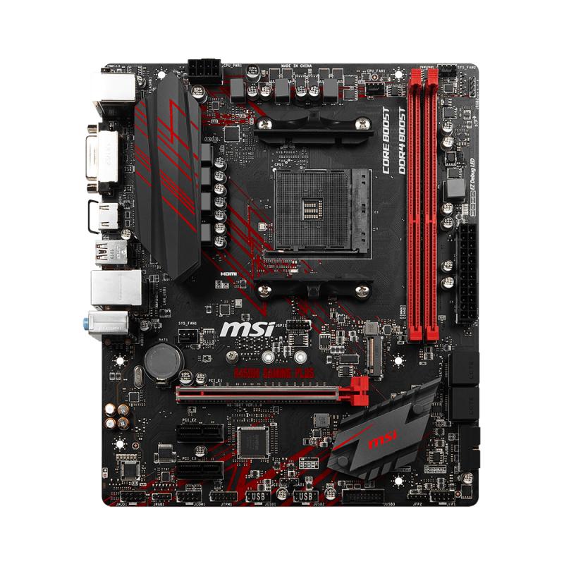MSI Mainboard AMD AM4 MSI B450M GAMING PLUS (7B87-001R) (7B87001R)