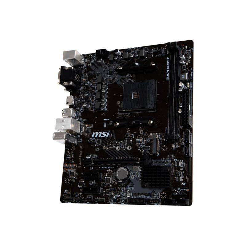 MSI Mainboard AMD AM4 MSI B450M PRO-M2 PROM2 (7B84-005R) (7B84005R)