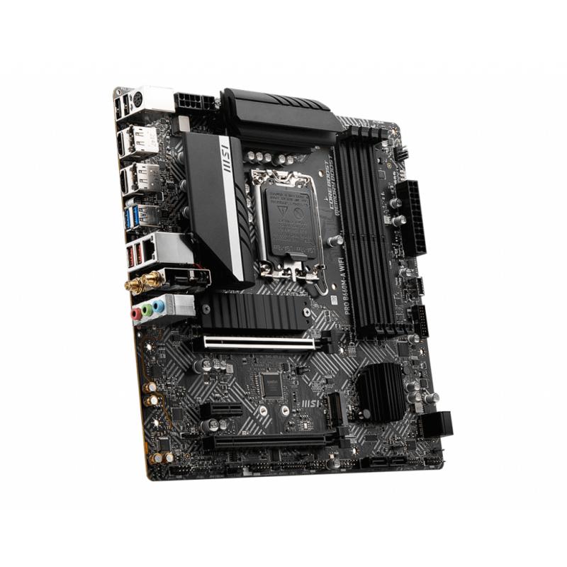 MSI PRO B660M-A B660MA WIFI Motherboard micro ATX LGA1700-Sockel LGA1700Sockel B660 Chipsatz (7D43-006R) (7D43006R)