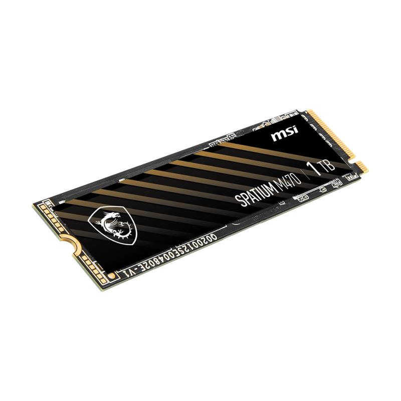 MSI SSD GAMING SPATIUM M470 1TB M2 NVME PCIe 4 0 (S78-440L420-P83) (S78440L420P83)