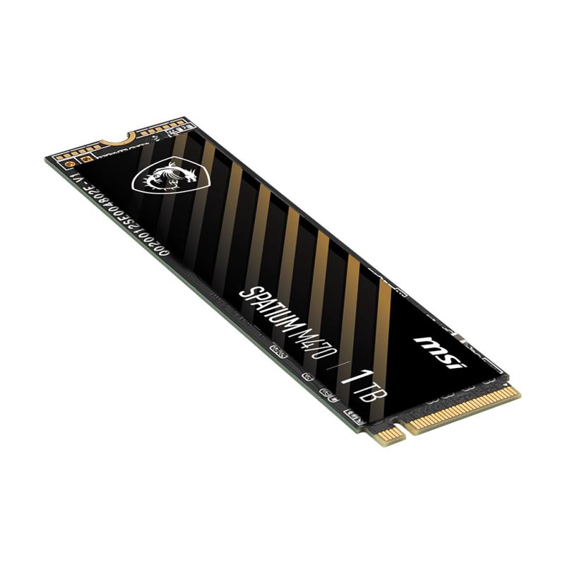 MSI SSD GAMING SPATIUM M470 1TB M2 NVME PCIe 4 0 (S78-440L420-P83) (S78440L420P83)