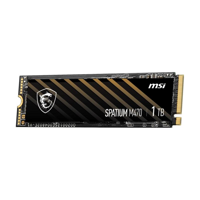 MSI SSD GAMING SPATIUM M470 1TB M2 NVME PCIe 4 0 (S78-440L420-P83) (S78440L420P83)