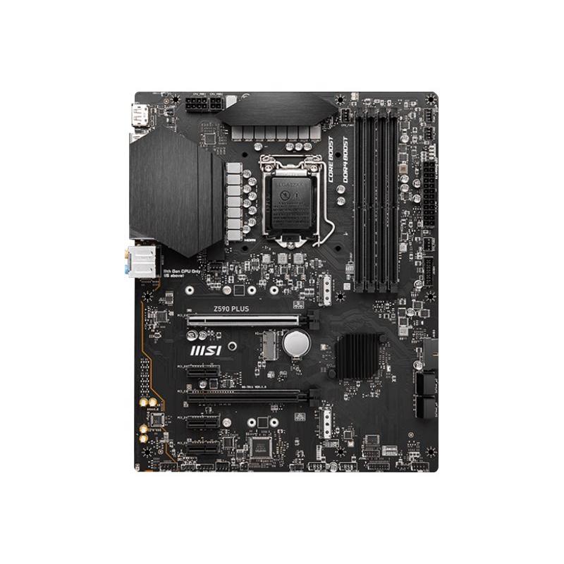 MSI Z590 PLUS Motherboard ATX LGA1200-Sockel LGA1200Sockel Z590 Chipsatz (7D11-002R) (7D11002R)