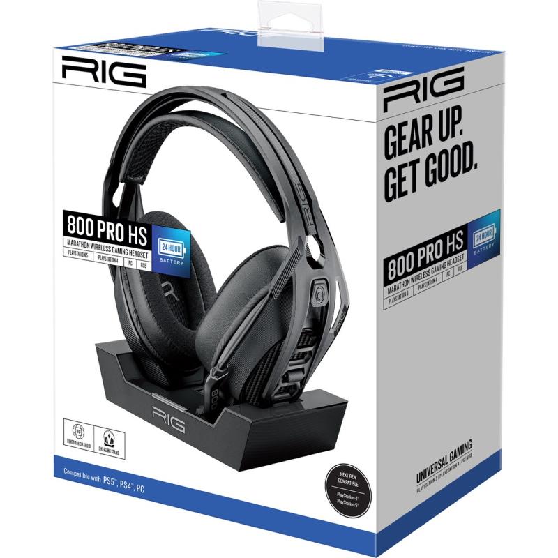 Nacon RIG 800 Pro HS kabelloses Gaming-Headset GamingHeadset für PS4 PS5 (RIG800PROHS)
