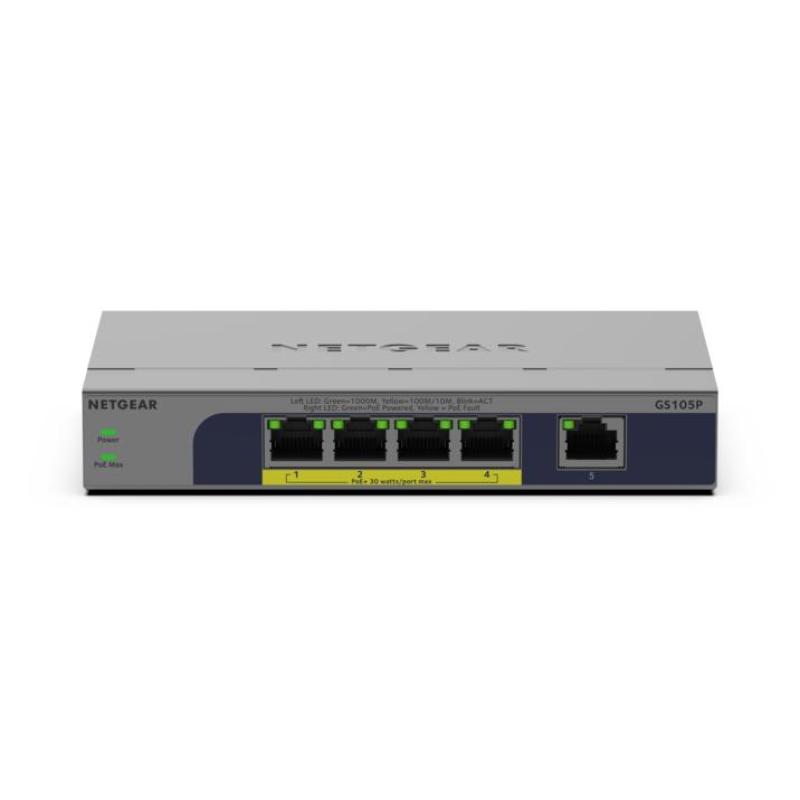 Netgear Switch GS105P-300EUS GS105P300EUS (GS105P-300EUS)