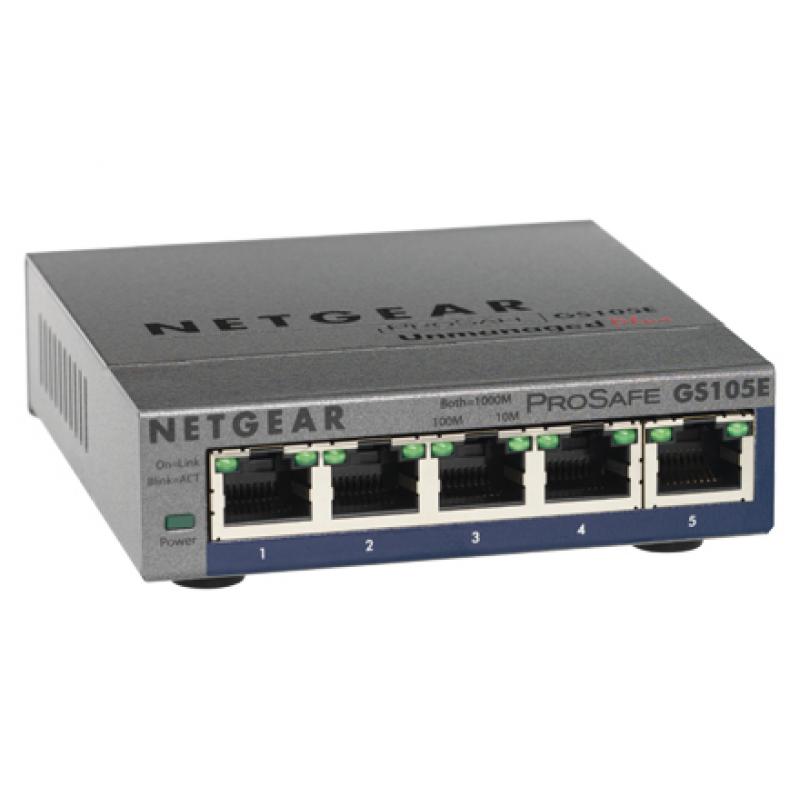 Netgear Switch GS105PE (GS105PE-10000S) (GS105PE10000S)