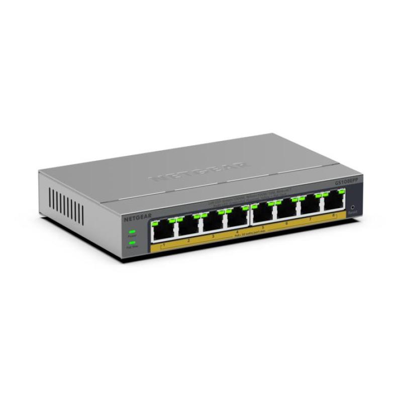 Netgear Switch GS108EPP-100EUS GS108EPP100EUS (GS108EPP-100EUS)