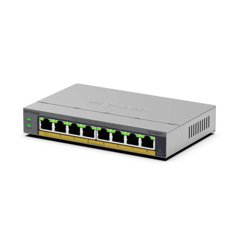 Netgear Switch GS108EPP-100EUS GS108EPP100EUS (GS108EPP-100EUS)