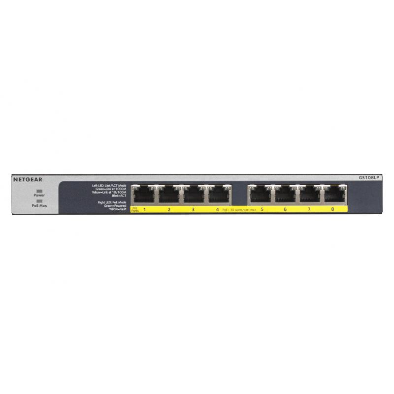 Netgear Switch GS108LP-100EUS GS108LP100EUS (GS108LP-100EUS)